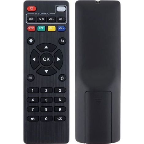 Télécommande universelle de remplacement IR pour Android TV Box H96 Pro / V88 / MXQ / T95 / T95X / T95Z Plus / X96 TX3 Mini (1/4)