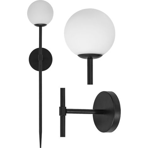 WANDLAMPE BLACK MODERN 75 CM APP579-1W