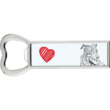 Beauceron Pastore Francese - un apribottiglie con un cane, un apri-frigo personalizzato, un regalo unico per uomo di Art-Dog (1/5)