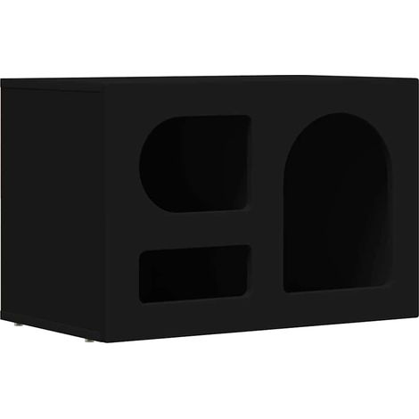 Maison Exclusive - Mobile TV Nero 60 x 35 x 40 cm Legno multistrato