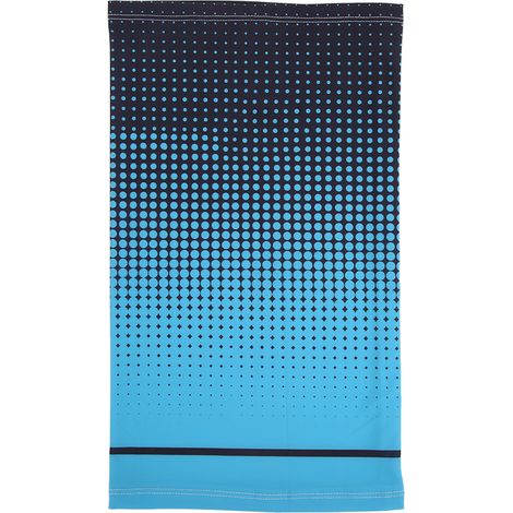Cache-cou respiratoire anti-UV multifonction pour vélo, randonnée et moto - Bleu clair taille unique (1/5)