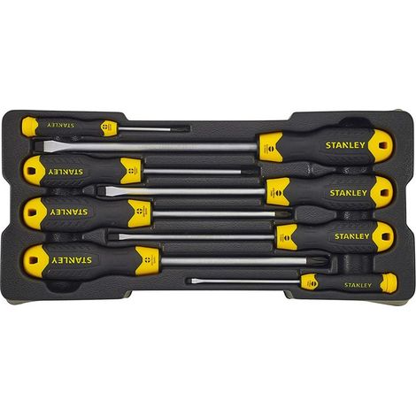 Stanley HTS Schraubendreher-Set CushionGrip 8-tlg (1/3)