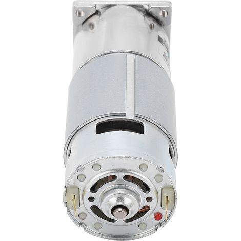 Moteur à courant continu 12V XD42GA755 avec réducteur, 20 tr/min, aimant permanent, basse vitesse, sens horaire/antihoraire, support de fixation pour automatismes (1/5)