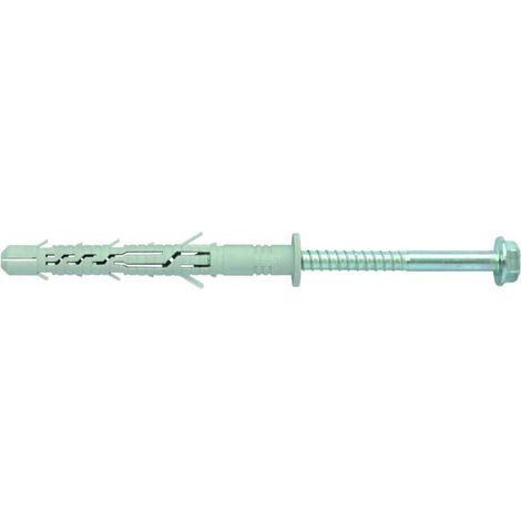 5 Chevilles à Expansion Nylon à Visser Nfa+ 10x160 mm TH - D-Work