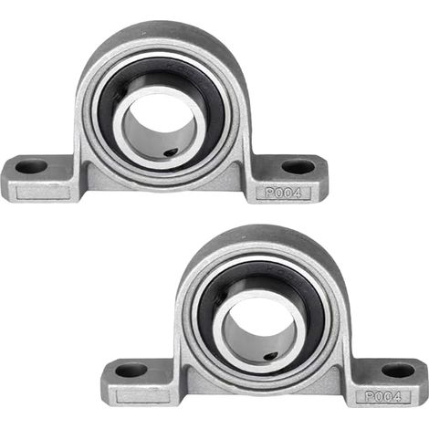 Roulements de Bloc D'oreiller, Palier Roulement, Paliers a Semelle, Bride Roulement, Bloc D'oreiller de Roulement à Billes, Roulements Alliage de Zinc, Roulements à Billes, 20mm Diamètre Intérieur