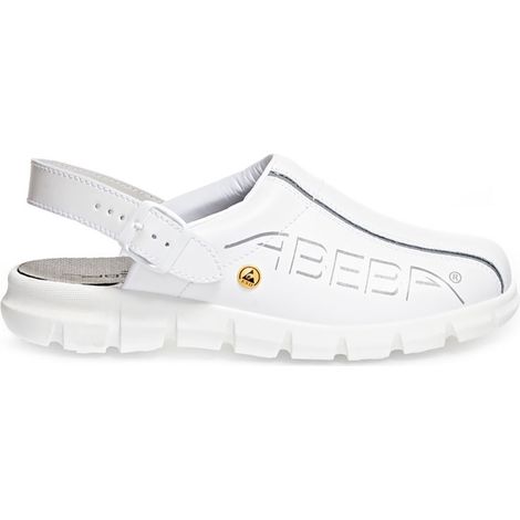 Abeba (37310) Clog ESD-Berufsschuhe Dynamic OB mit Aufdruck weiß 36 (1/5)