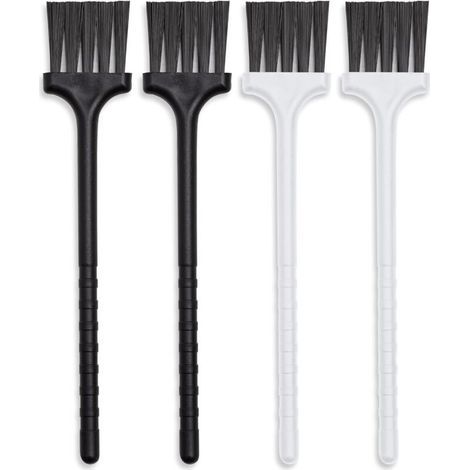Petite brosse de nettoyage en plastique pour centrifugeuses, machines à café, brosse antistatique pour ordinateurs portables et ordinateurs, brosse de nettoyage étroite pour clavier pour rails de fenê (1/5)