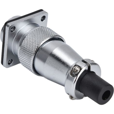 Connecteur aviation 3 broches en alliage de zinc étanche WS20, fiche mâle/femelle, 500 V CA (1/5)