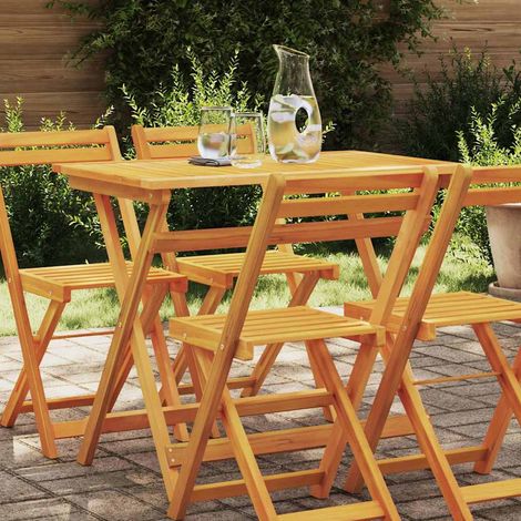 vidaXL Tavolo da Giardino Marrone 90 x 55 x 75 cm (1/5)