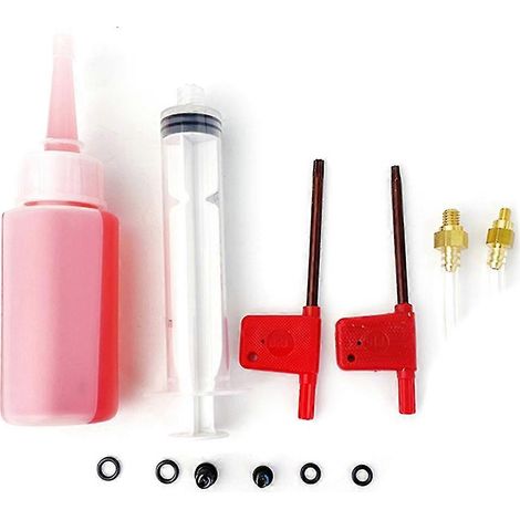 Kit de purge de freins hydrauliques Zoom pour système de freinage Zoom, kit de remplissage d'huile, freins à huile minérale, entonnoir (1/5)
