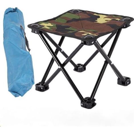 Siège Pêche Léger Pliant – Chaise Pliante Extérieur pour BBQ, Pique-Nique, Camping (1/5)