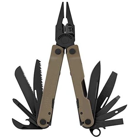 Leatherman Utensile Multifunzione Rebar Coyote con Borsa in Nylon (x17) (1/5)