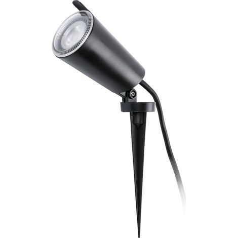 Toni Lampada Da Parete/Piccheto Nero Led Gu10 8W I Marca Faro