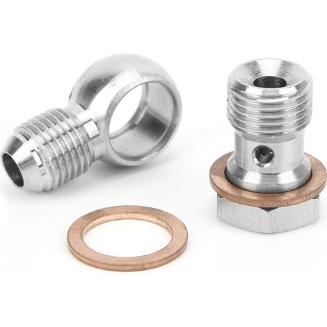 Kit de turbocompresor Garrett TB03/T3 - Tornillo banjo de 16 mm con conexión 6AN