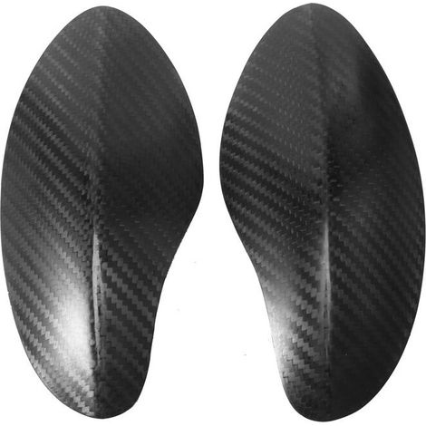 Pour Xmax 125 250 300 400 Accessoires de Scooter de Moto Housse de Garde Véritable Fibre de Carbone Protectrice (1/2)