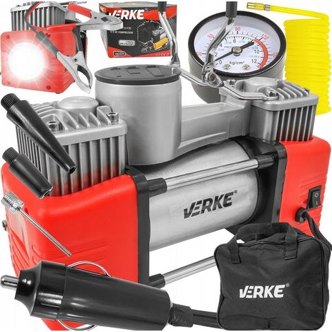 Compresseur a air voiture 12v allume cigare lame Led (1/3)
