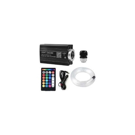 Adatto per kit di luci a fibra ottica da 1000 pezzi, ideale per applicazioni automobilistiche e per la decorazione della casa, con motivo a stella e telecomando.