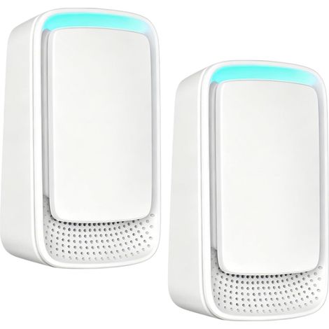 Sollbry Lot de 4 Ionisateur Purificateur d'air chambre à coucher,Purificateurs D'air à ions Négatifs à Brancher pour Appartements Salles Fumeurs Toilettes (1/5)