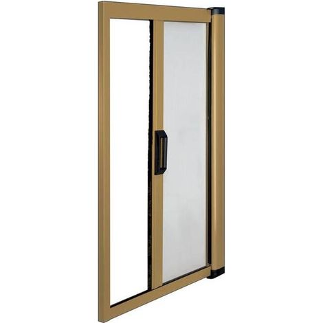 ZANZARIERA OPERA 140X240 CM ORIZZONTALE BRONZO