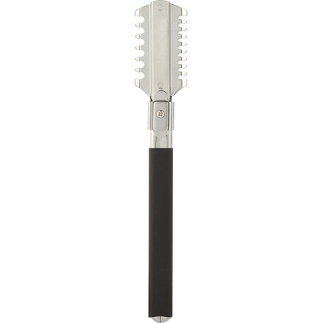Peigne rasoir double lame rasoir coupe cheveux manuelle peigne éclaircisseur coiffeur (1/5)