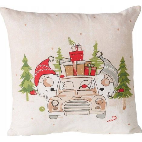 Cuscino decorativo boltze folletto colorato 45x45 cm cotone