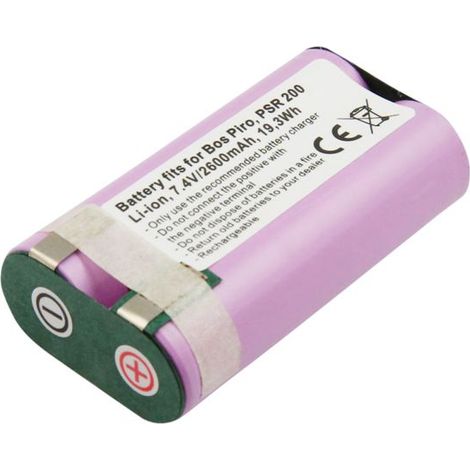 Batterie pour Outils de Bricolage - AVIZAR - PSR 200 - Li-ion 7.4V - 2600mAh - Compatible Bosch et Jardinage