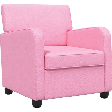 Sillón Rosa Tela vidaXL (1/5)