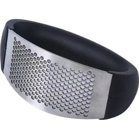Presse-ail - Inox - Professionnel - Acier inoxydable 304 - Ergonomique - Facile à nettoyer (1/4)