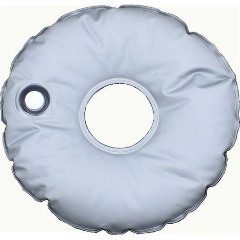 BRICOOMARKET RGE Sac lourd de fond de parapluie, sac de poids portable pliable en PVC, sac lourd de fond de drapeau de plume de parapluie rond rempli d'eau pour parasol de tente extérieure (1/5)