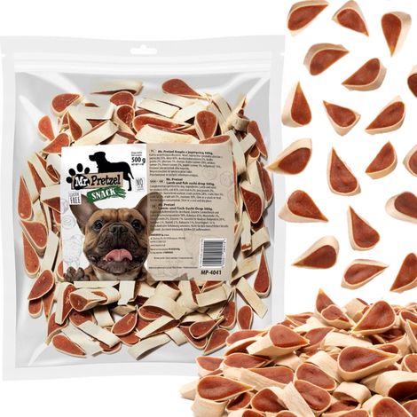 Hundeleckerlis mit Lamm und Kabeljau (95%) Mr. Pretzel