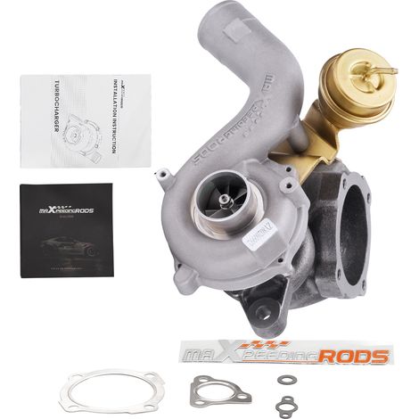 BFO – Turbocompresseur K04-001 pour Audi A3 TT VW Golf GTI 1.8T – Refroidissement eau et huile – Puissance 400 HP – Entrée d'air 48,7 mm - 53049500001 (1/5)