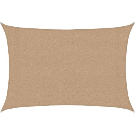 Maison Exclusive - Sonnensegel 160 g/m² Taupe 3x4,5 m HDPE