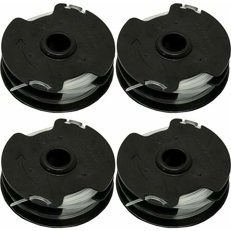 Lot de 4 bobines de rechange pour débroussailleuse sans fil Parkside PRTA 20-Li C3 IAN351753 (1/5)