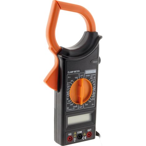 Zenitech – Pince ampèremétrique 600V AC/DC – Mesure courant jusqu'à 600A – Écran LCD rétroéclairé – Conception robuste pour chantiers (1/5)