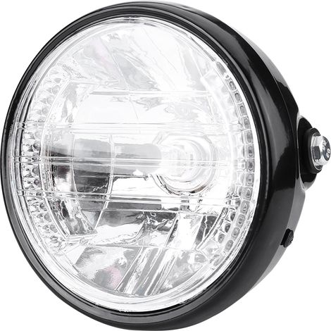 Universeller Motorradscheinwerfer mit Halterung, Blinkbirne für Motorräder (1/5)