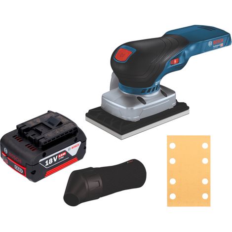 Levigatrice oscillante a batteria Bosch GSS 18V-13 Professional 18 V 100 x 110 mm + 1x batteria da 5,0 Ah - senza caricabatterie (1/5)