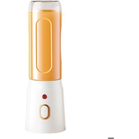 Blender Portable 450ML - Couvercle Résistant Aux Fuites et Bec Verseur Rechargeable Smoothies Shake Protéinés Mixe Fruits et (1/2)