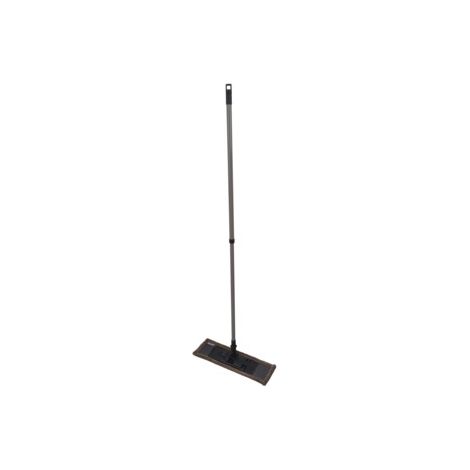 Balai MOP en microfibre et manche téléscopique en métal - Taupe- H 74 à 130 cm - Livraison gratuite (1/3)