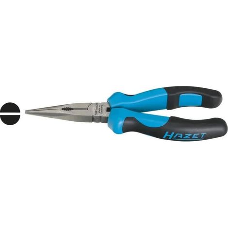 Alicates de punta Hazet 1841ma-33 205 mm filo endurecido ergonómico
