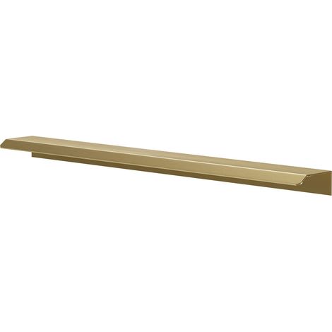 Colore Brushed Brass 300mm Finger Pull Handle