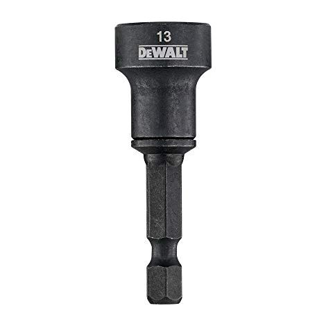 DEWALT DT7467-QZ LLAVE DE VASO HEXAGONAL MAGNÉTICA DE IMPACTO DE LIMPIEZA FáCIL 13MM (1/4)