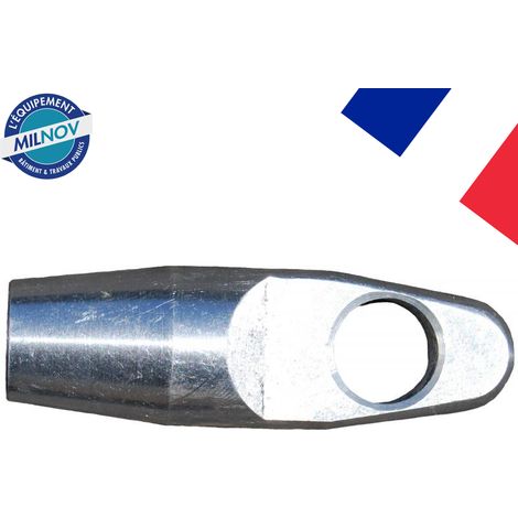 Ogive alu M12 pour aiguille Ø 9mm et Ø 11mm – Filetage précis pour usage professionnel – Compatible avec tire fils d'électricien – Milnov