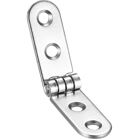 8 Pcs Charnières Pliantes à 180 Degrés, Charnières Rabattables, Charnière de Porte Autonome pour Machine à Coudre, Table Pliante, Meubles de Cuisines (1/5)