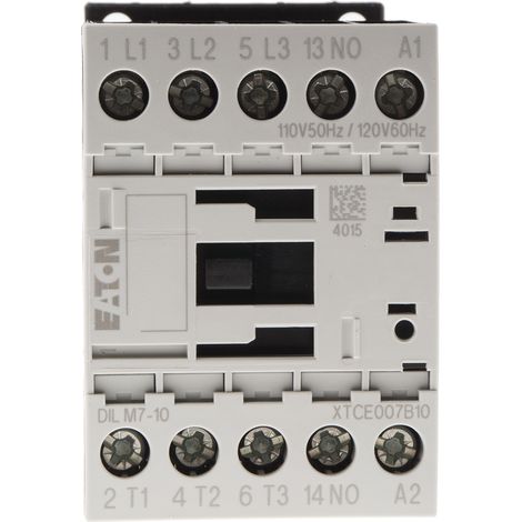 Contacteur de puissance Eaton dilm7-10 7A 3 pôles