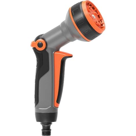Garden Hose Nozzle, Heavy Duty, Plastic, High Pressure (1/5)