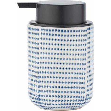 Distributeur de savon en céramique motif bord de mer NOLE (1/5)