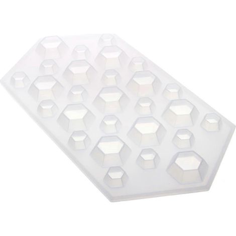 DIY-Spielzeug-Gussform, Silikonform, Harzform, Werkzeug zur Herstellung von Diamant-Eiswürfeln
