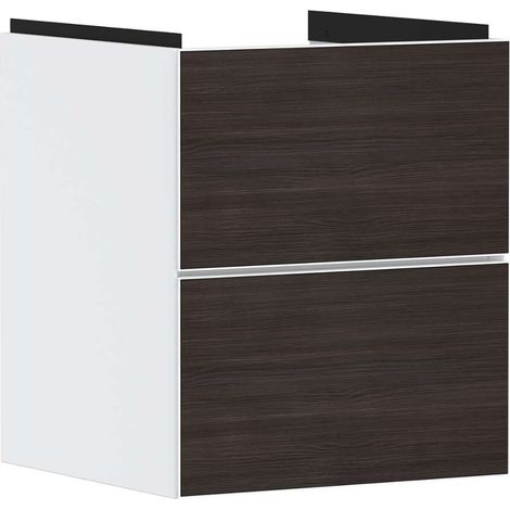 hansgrohe Xevolos E mueble bajo lavabo, 2 cajones, SoftClose, (1/4)