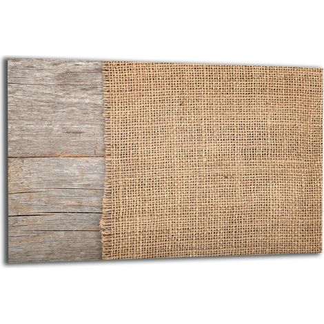 PLAQUE DE PROTECTION EN VERRE POUR POÊLE 80x52 BOIS (1/5)