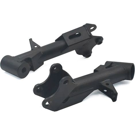 Coppia di staffe di sospensione, trave di sospensione del motore, piastra di sospensione, supporto del pannello laterale del serbatoio del carburante per (1/2)